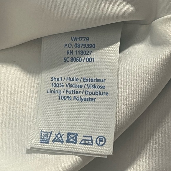 Boden Dress Round Neck Short Cap Sleeve White Pink Blue Size 6 - Picture 8 of 8